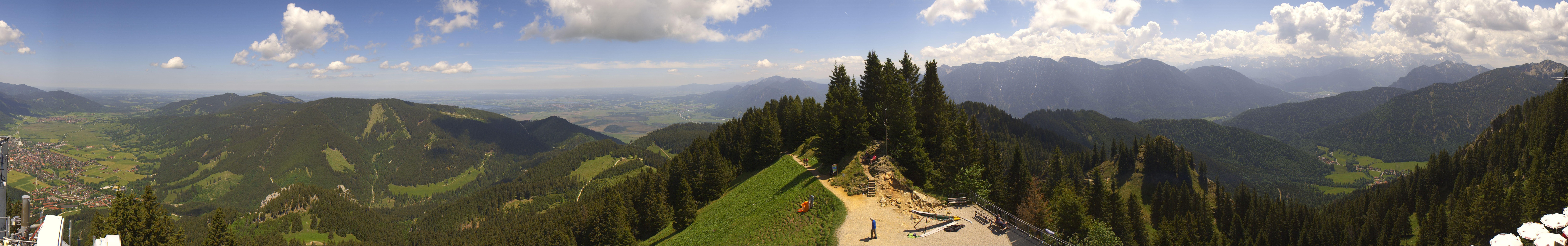 Archived image Webcam Oberammergau - Summit Mt. Laber