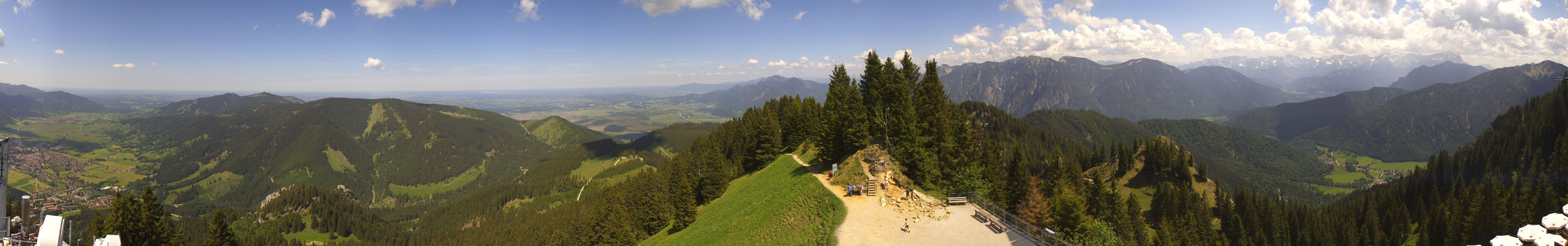 Archived image Webcam Oberammergau - Summit Mt. Laber
