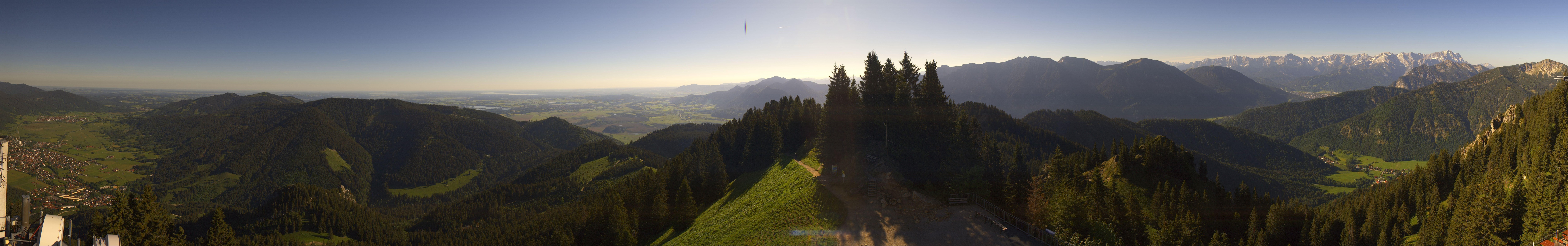 Archiv Foto Webcam Oberammergau - Laber Gipfel