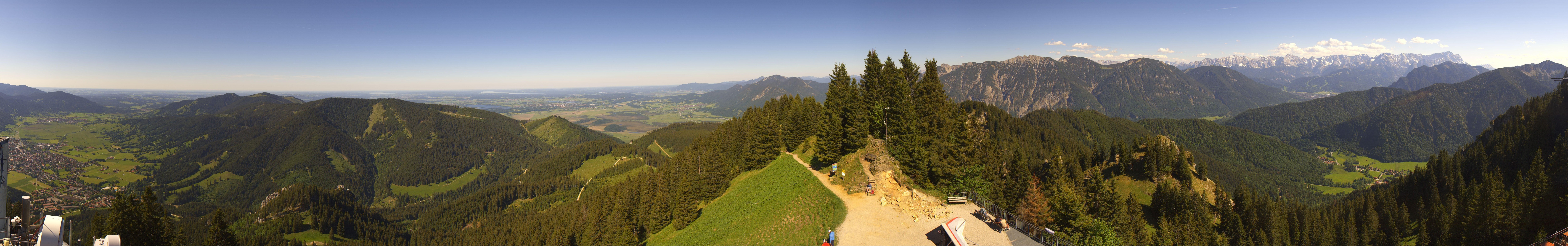 Archiv Foto Webcam Oberammergau - Laber Gipfel