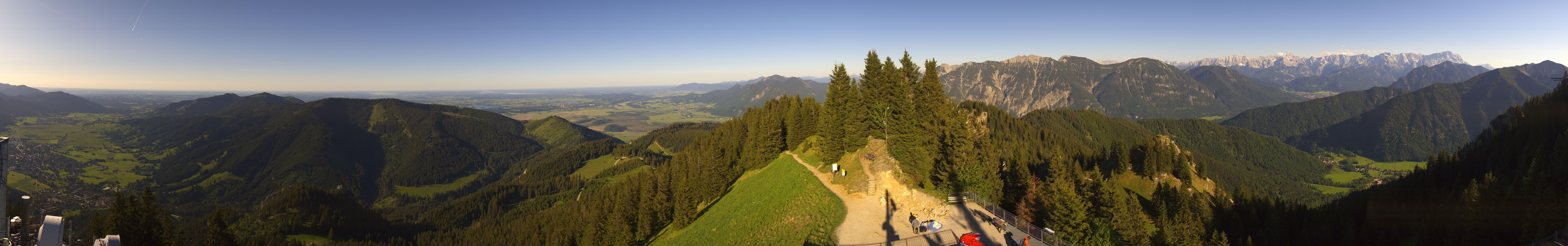 Archiv Foto Webcam Oberammergau - Laber Gipfel