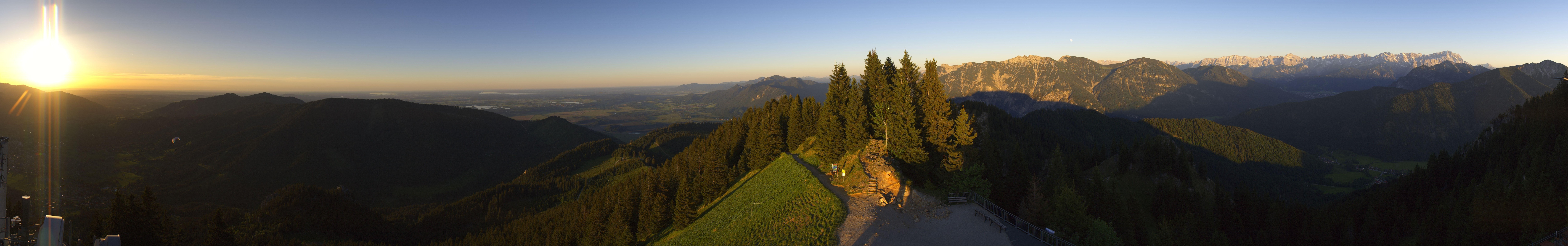 Archiv Foto Webcam Oberammergau - Laber Gipfel