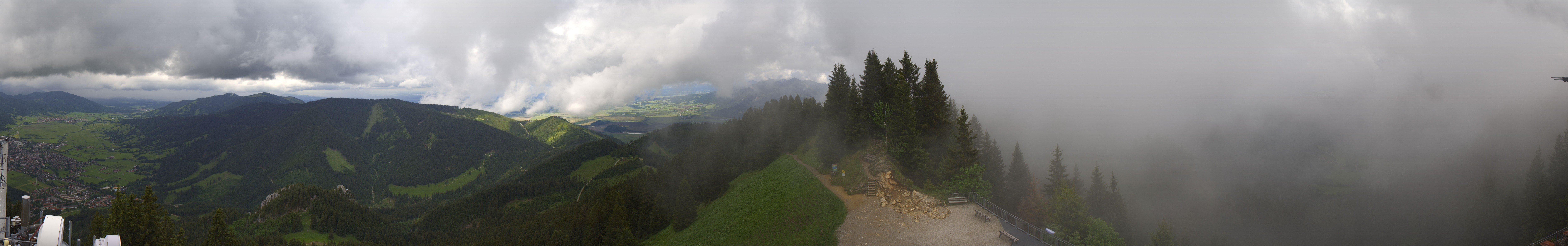 Archiv Foto Webcam Oberammergau - Laber Gipfel