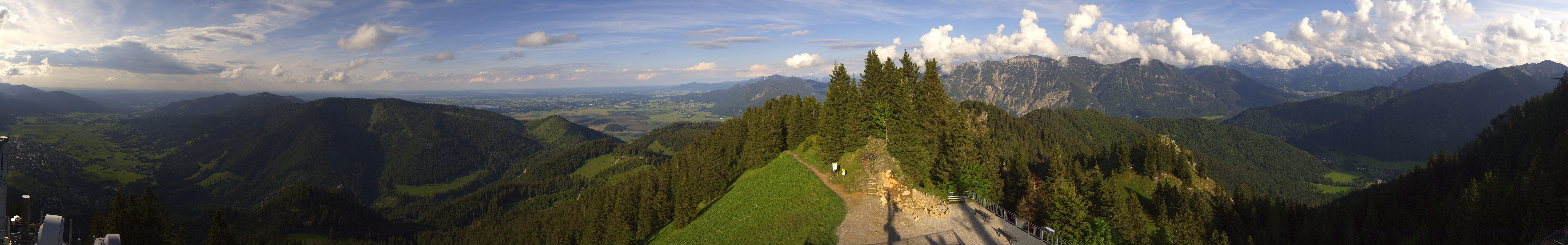 Archiv Foto Webcam Oberammergau - Laber Gipfel