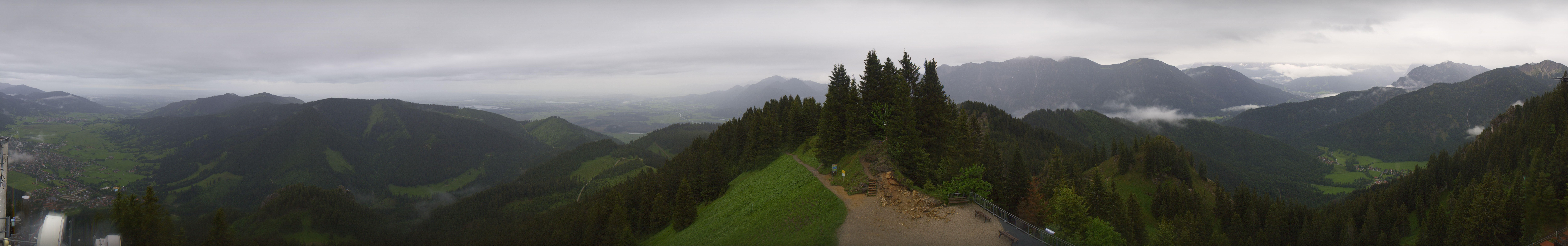 Archived image Webcam Oberammergau - Summit Mt. Laber