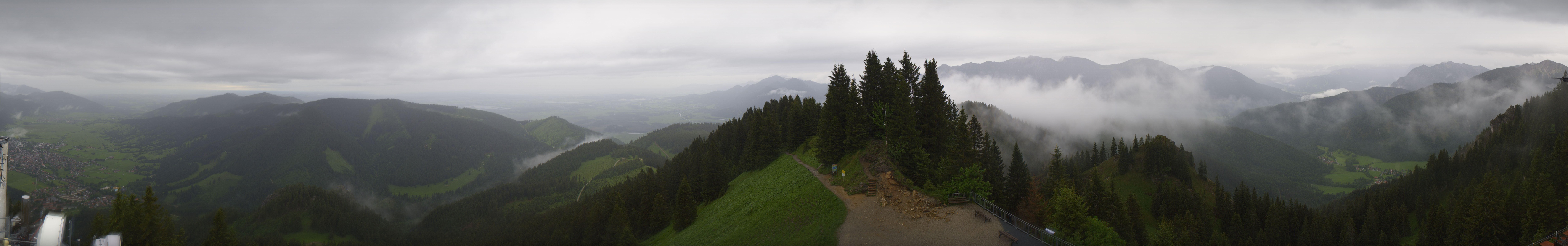 Archived image Webcam Oberammergau - Summit Mt. Laber