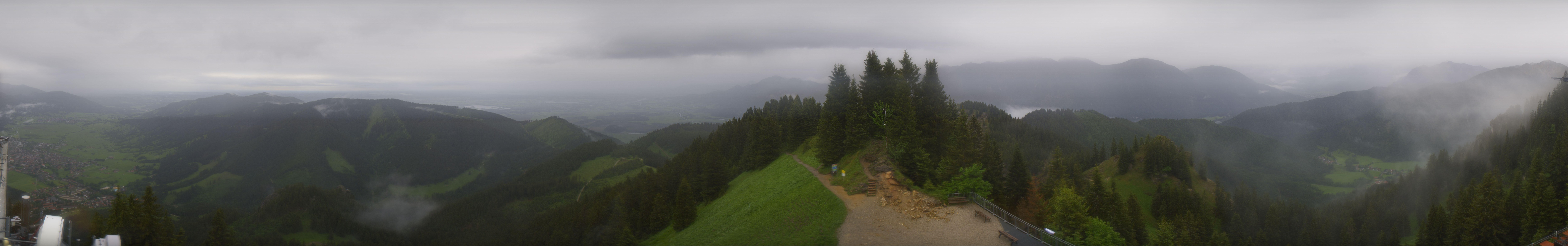 Archived image Webcam Oberammergau - Summit Mt. Laber