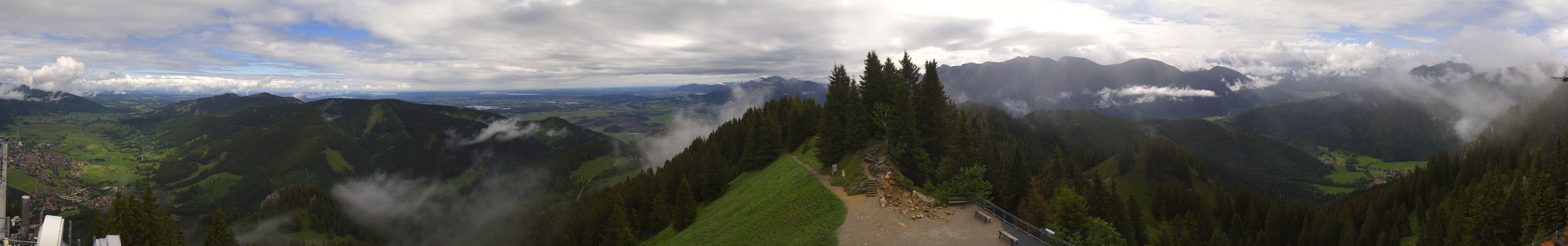 Archived image Webcam Oberammergau - Summit Mt. Laber