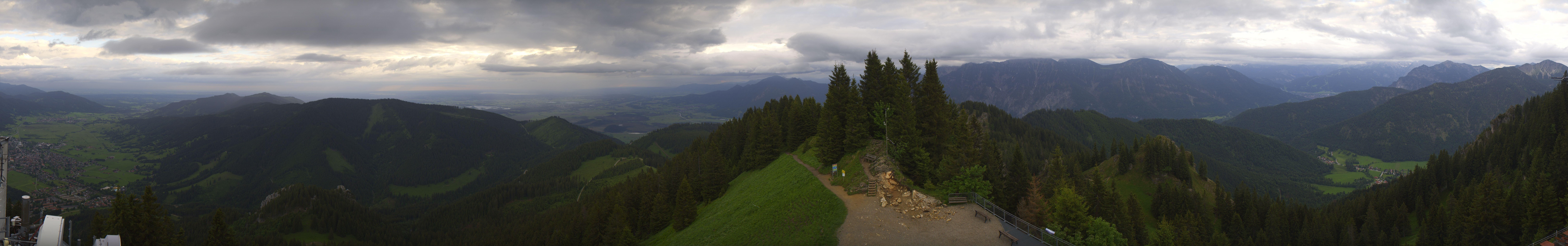Archiv Foto Webcam Oberammergau - Laber Gipfel