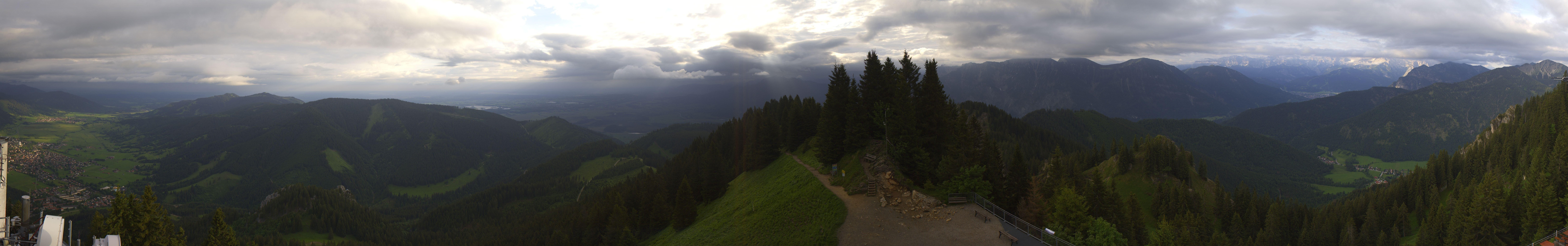 Archiv Foto Webcam Oberammergau - Laber Gipfel