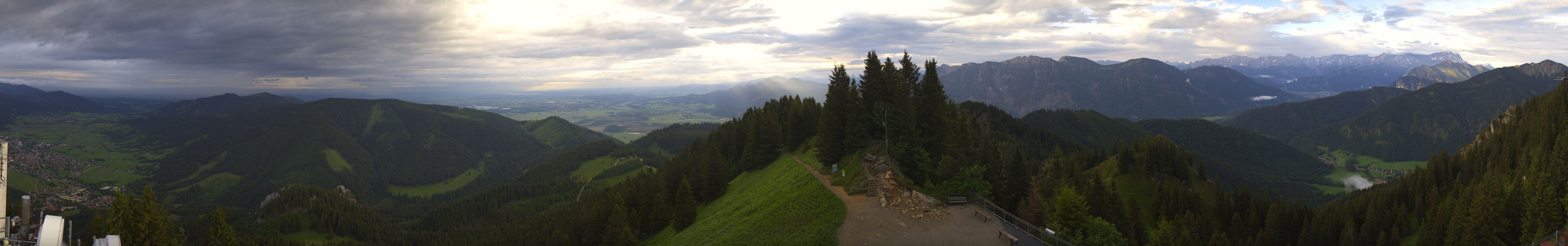 Archiv Foto Webcam Oberammergau - Laber Gipfel