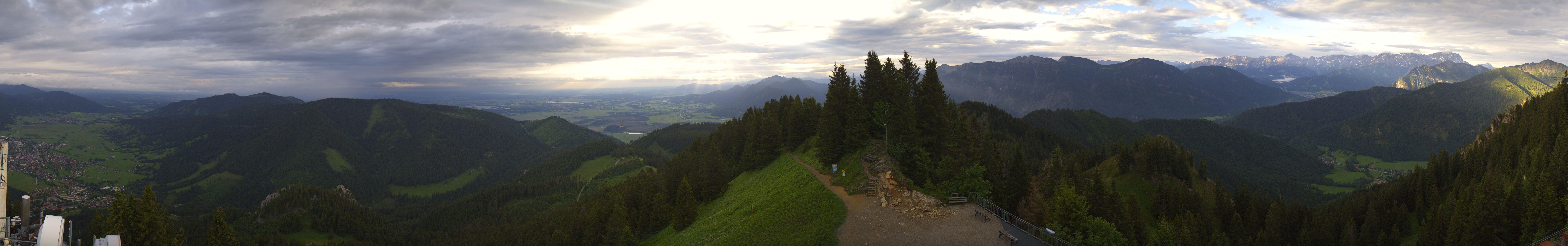 Archiv Foto Webcam Oberammergau - Laber Gipfel