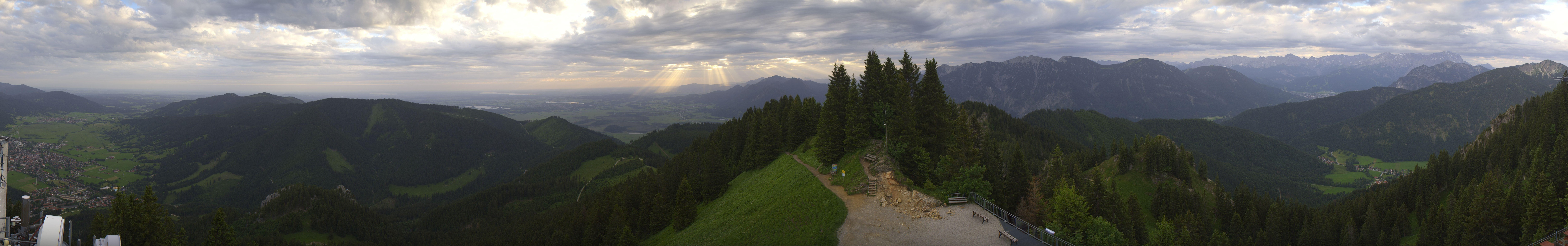 Archiv Foto Webcam Oberammergau - Laber Gipfel