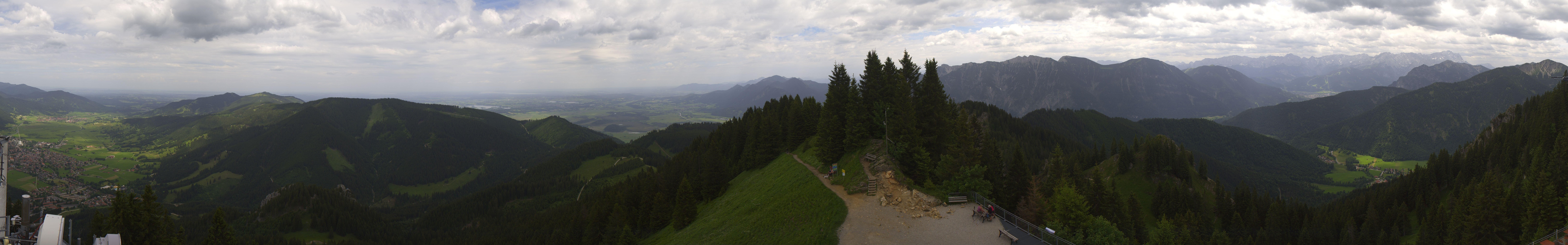 Archiv Foto Webcam Oberammergau - Laber Gipfel