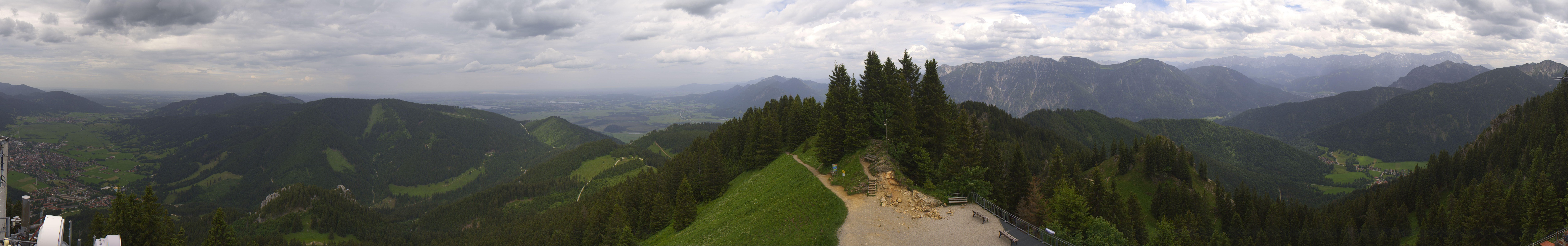Archiv Foto Webcam Oberammergau - Laber Gipfel