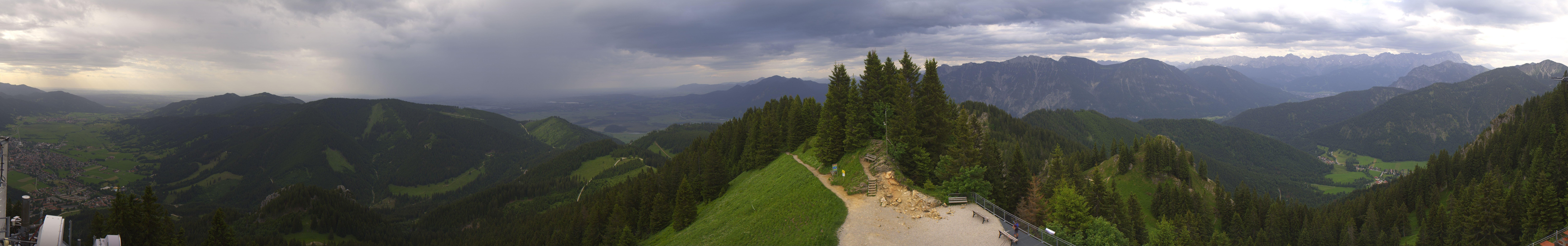 Archiv Foto Webcam Oberammergau - Laber Gipfel