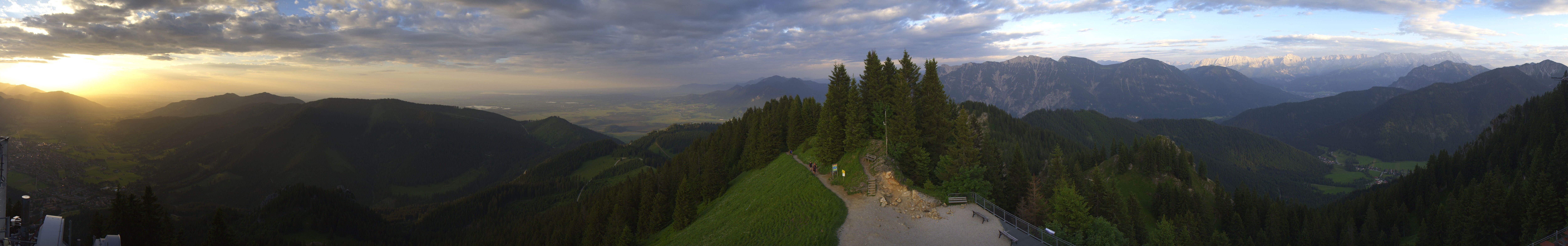 Archiv Foto Webcam Oberammergau - Laber Gipfel