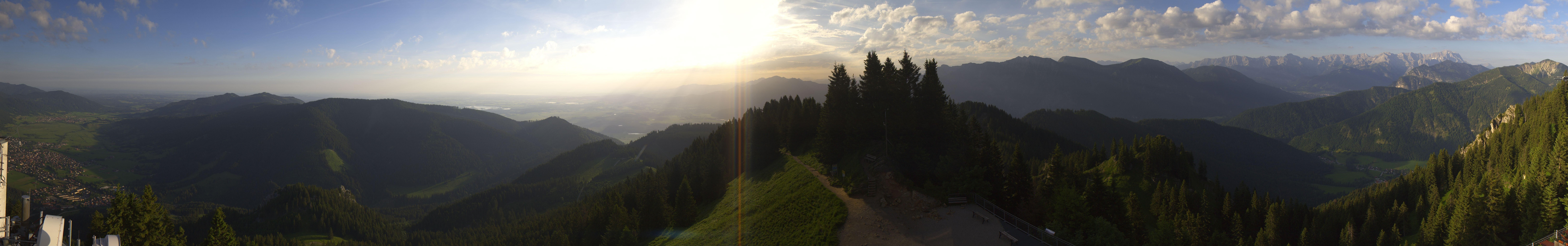 Archiv Foto Webcam Oberammergau - Laber Gipfel
