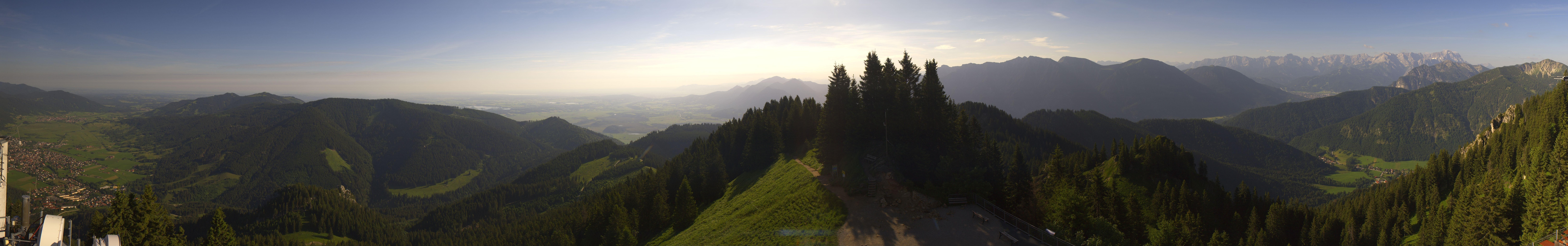 Archiv Foto Webcam Oberammergau - Laber Gipfel