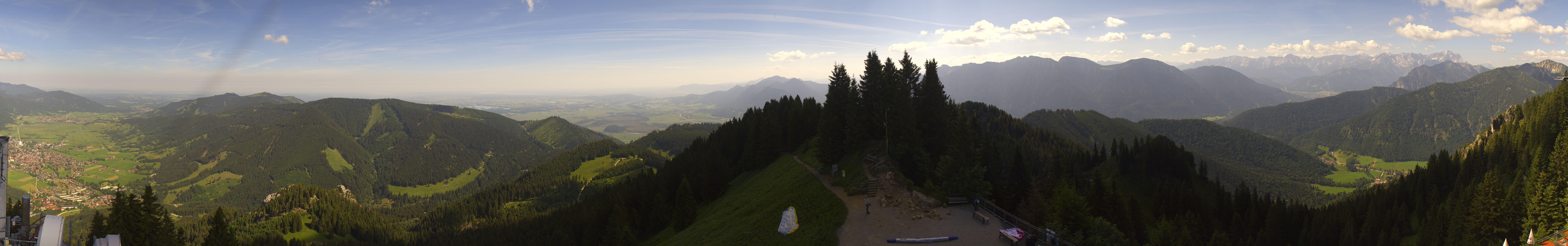 Archived image Webcam Oberammergau - Summit Mt. Laber