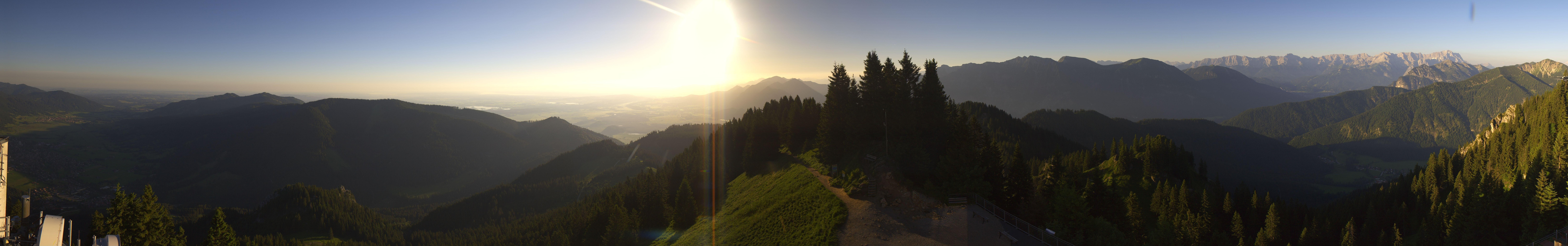 Archiv Foto Webcam Oberammergau - Laber Gipfel