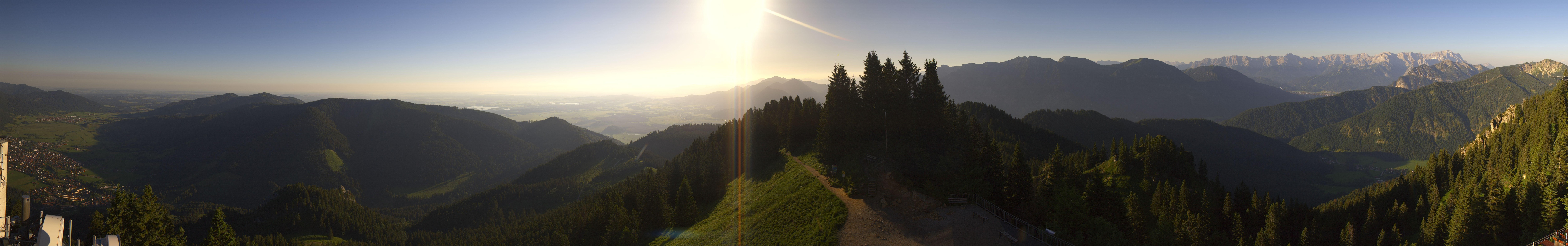Archiv Foto Webcam Oberammergau - Laber Gipfel
