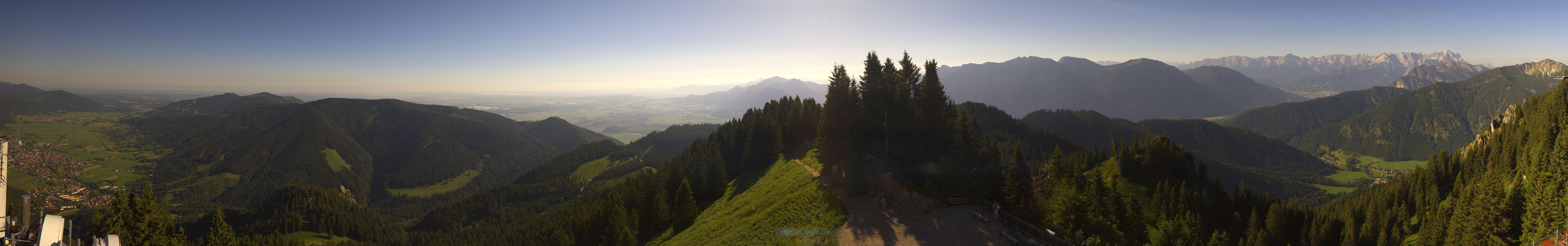 Archived image Webcam Oberammergau - Summit Mt. Laber