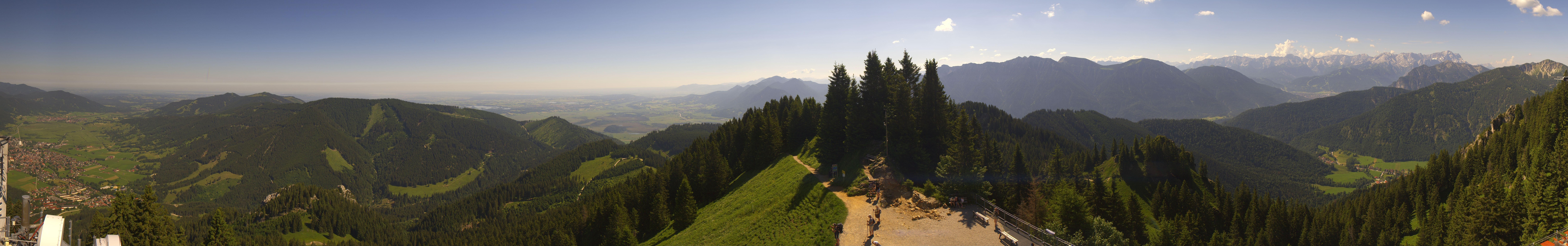 Archived image Webcam Oberammergau - Summit Mt. Laber