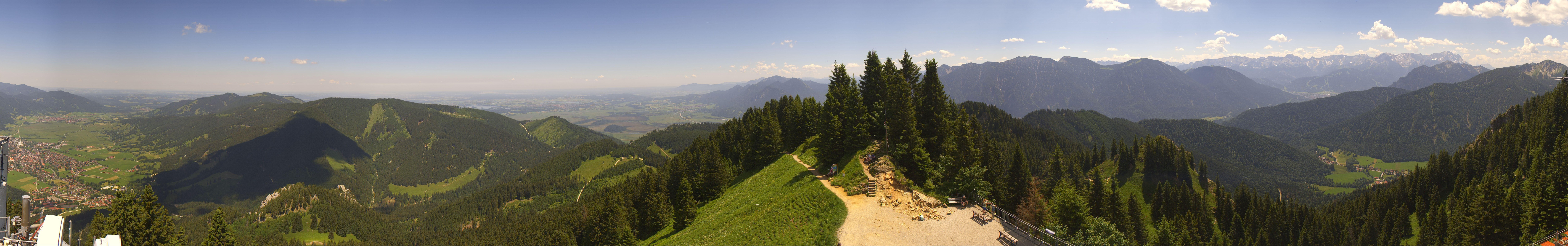 Archiv Foto Webcam Oberammergau - Laber Gipfel