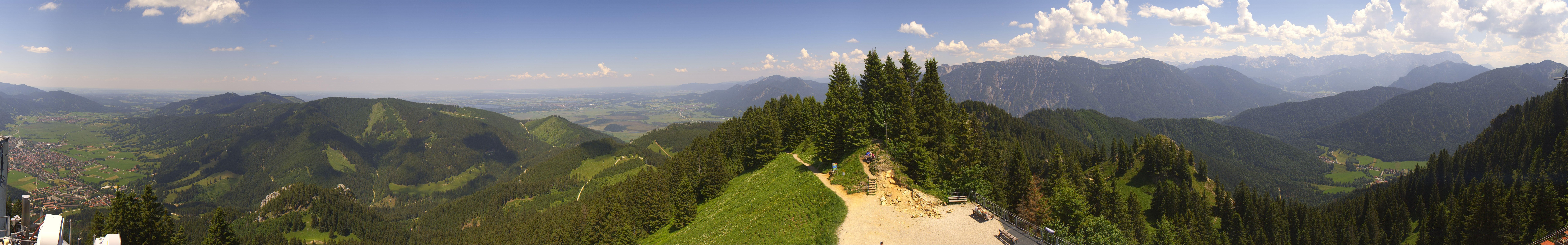 Archiv Foto Webcam Oberammergau - Laber Gipfel