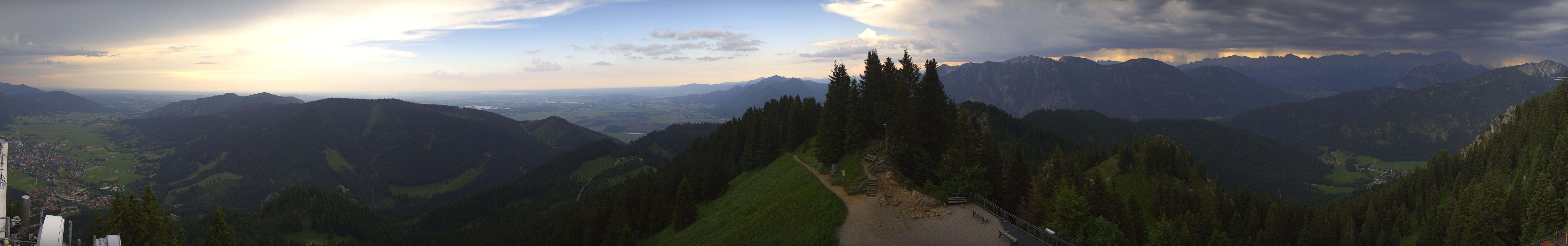 Archiv Foto Webcam Oberammergau - Laber Gipfel