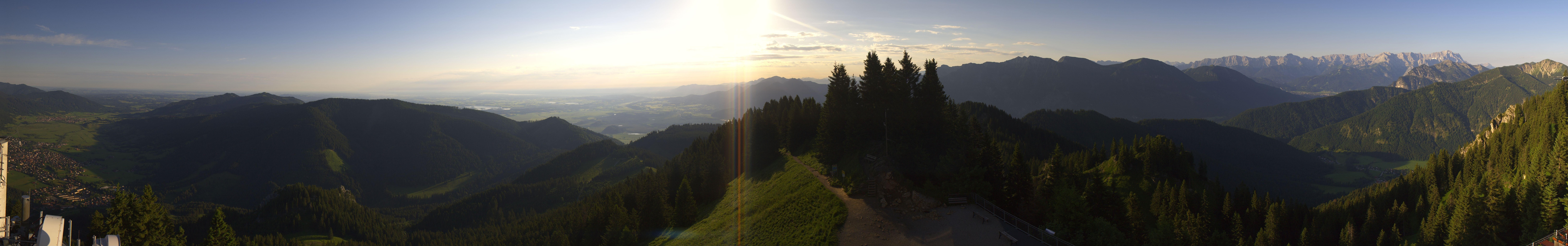 Archiv Foto Webcam Oberammergau - Laber Gipfel