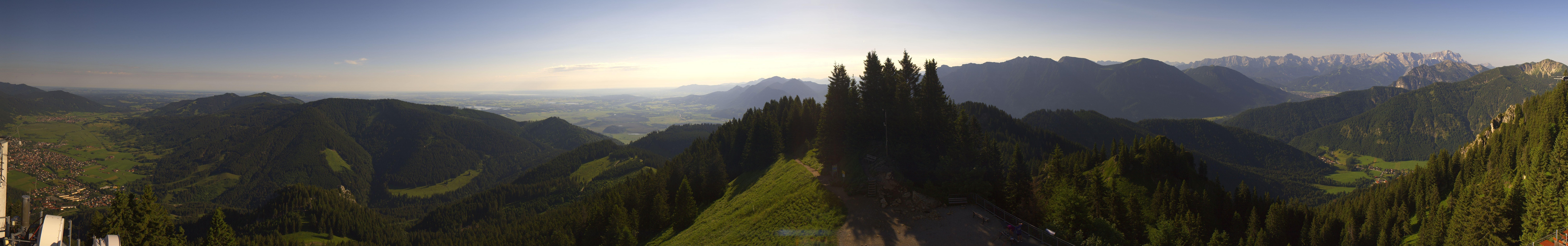 Archiv Foto Webcam Oberammergau - Laber Gipfel