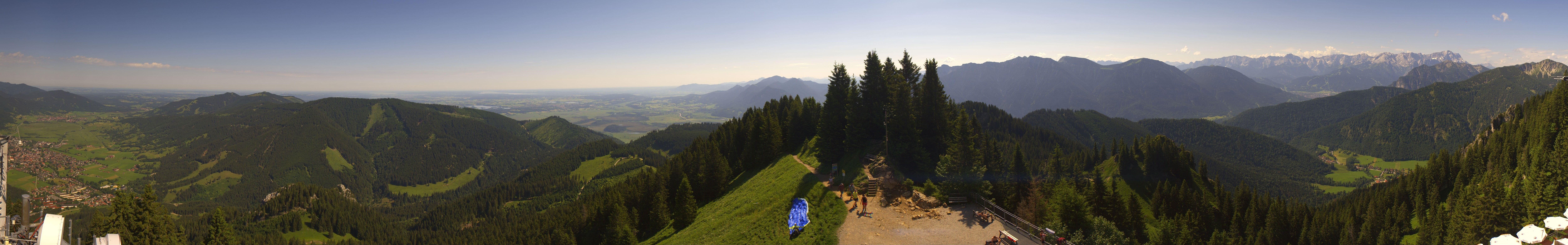 Archiv Foto Webcam Oberammergau - Laber Gipfel