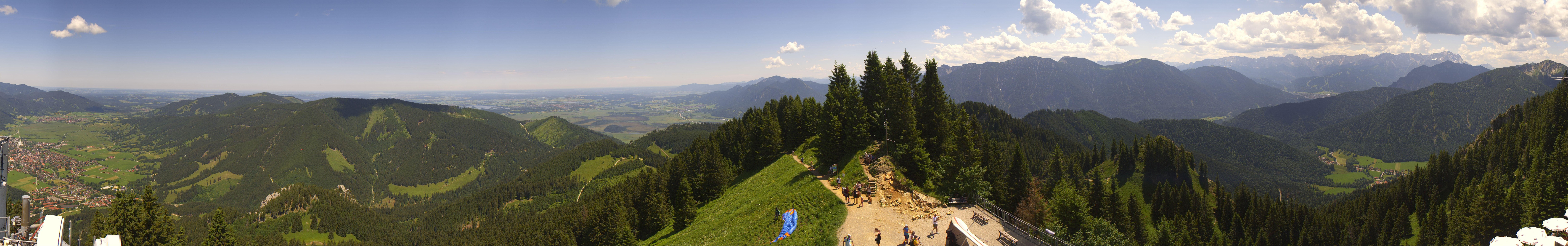 Archiv Foto Webcam Oberammergau - Laber Gipfel