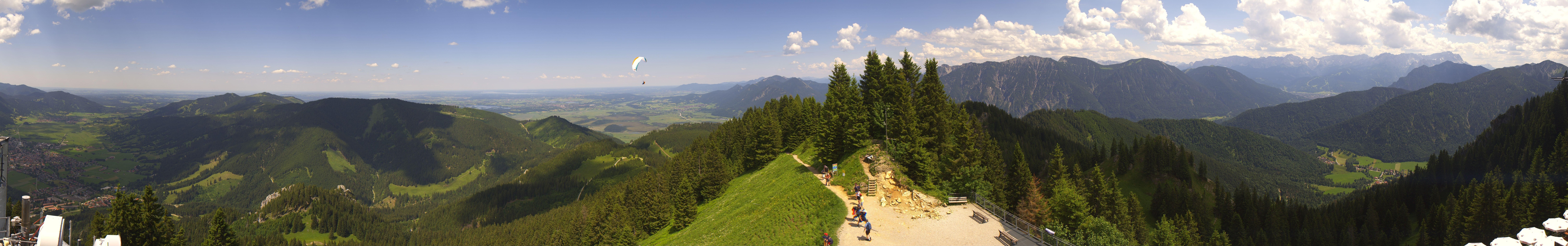 Archiv Foto Webcam Oberammergau - Laber Gipfel
