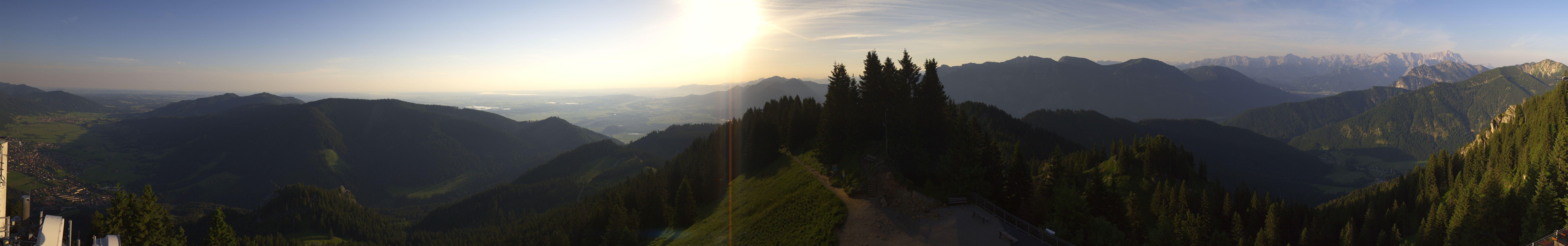 Archived image Webcam Oberammergau - Summit Mt. Laber