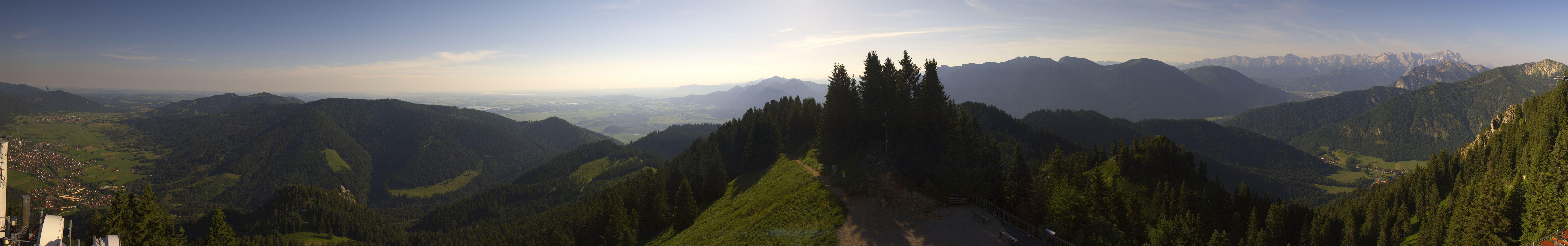Archiv Foto Webcam Oberammergau - Laber Gipfel