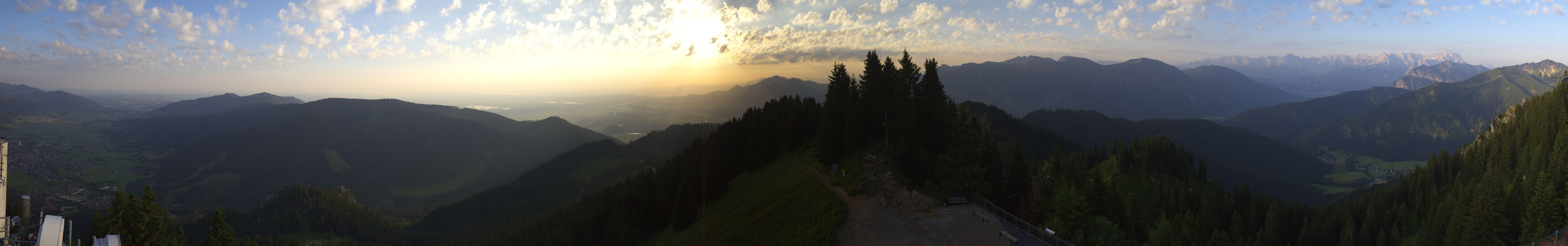 Archiv Foto Webcam Oberammergau - Laber Gipfel
