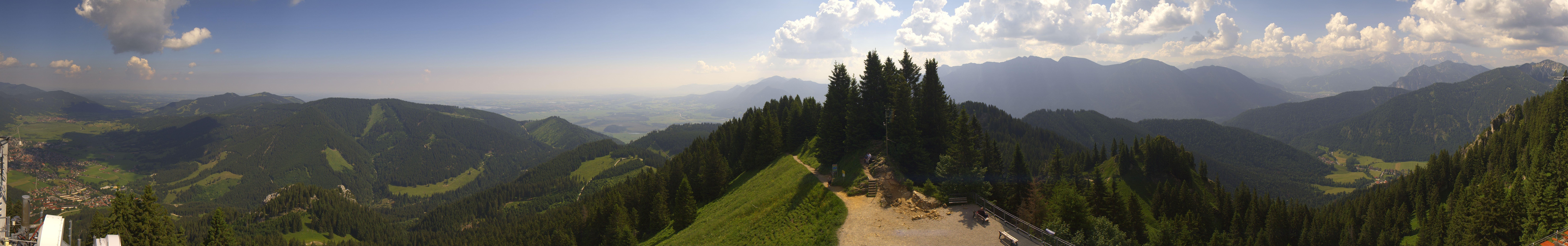 Archiv Foto Webcam Oberammergau - Laber Gipfel