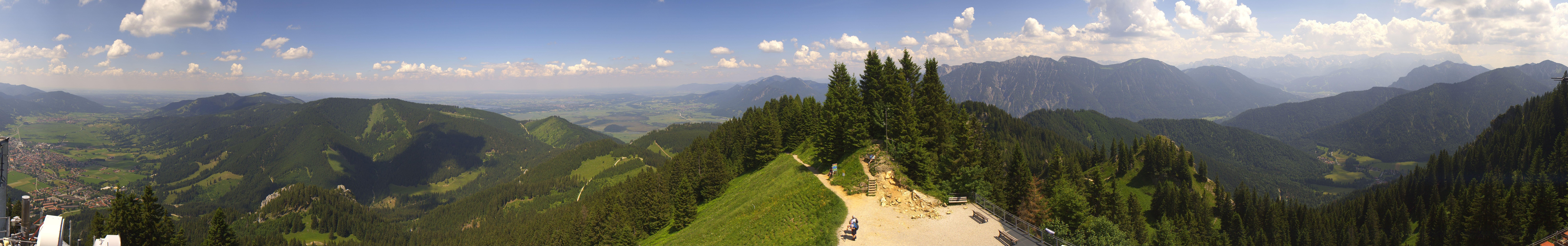 Archiv Foto Webcam Oberammergau - Laber Gipfel