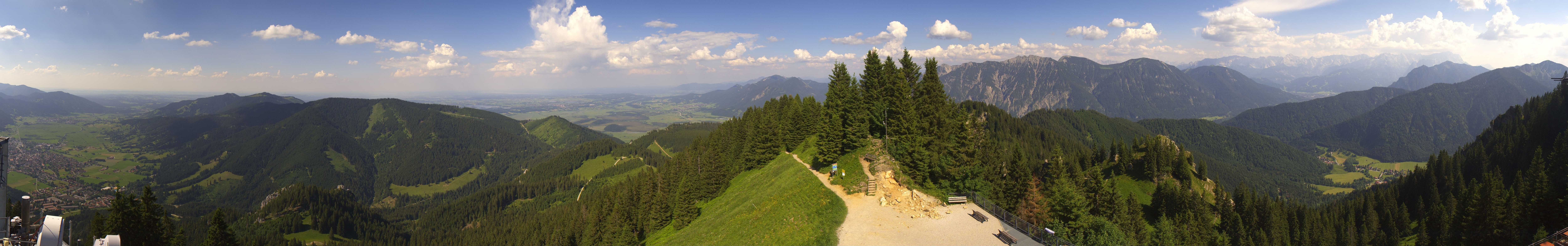 Archiv Foto Webcam Oberammergau - Laber Gipfel