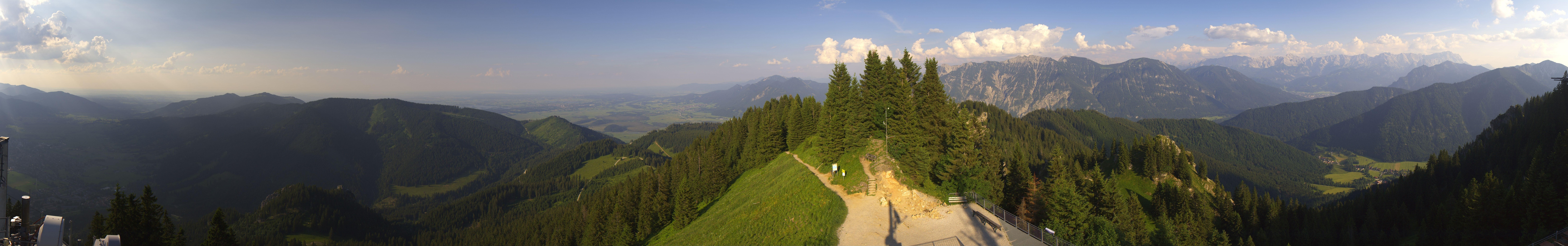 Archiv Foto Webcam Oberammergau - Laber Gipfel