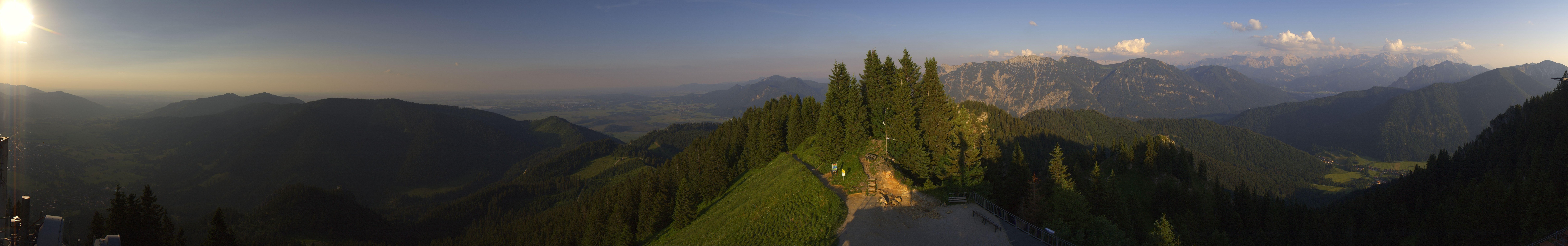 Archiv Foto Webcam Oberammergau - Laber Gipfel