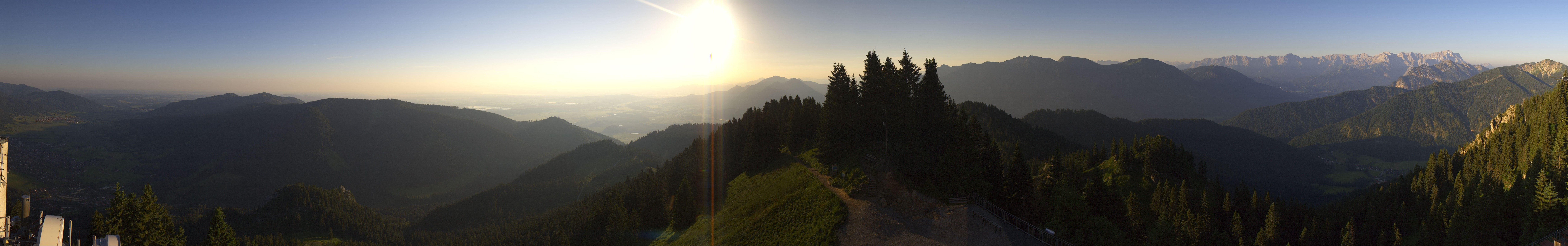 Archiv Foto Webcam Oberammergau - Laber Gipfel
