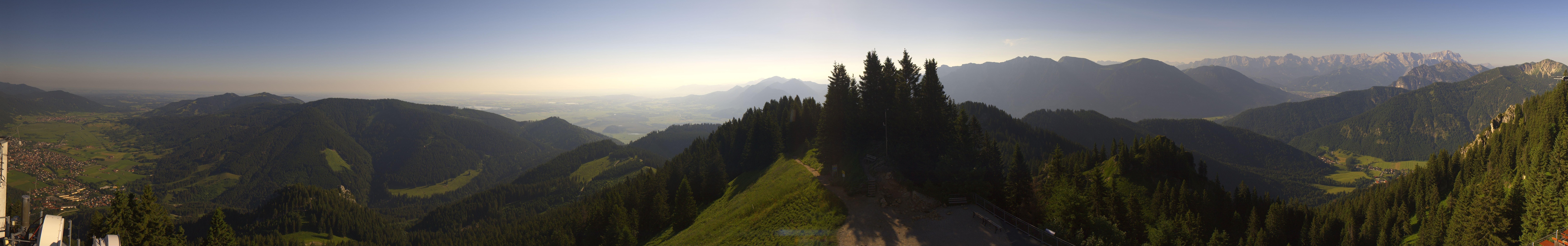 Archiv Foto Webcam Oberammergau - Laber Gipfel