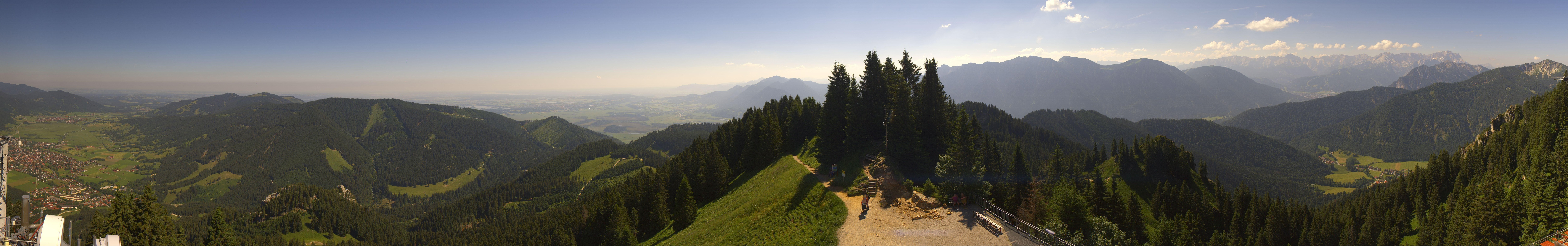 Archiv Foto Webcam Oberammergau - Laber Gipfel