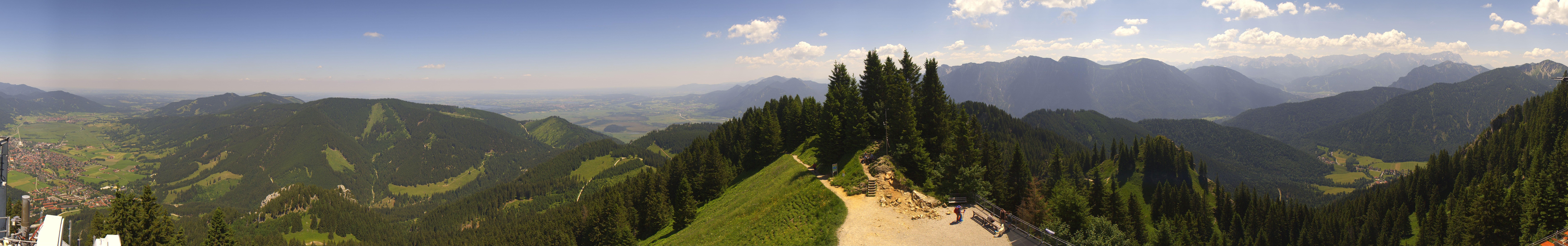 Archiv Foto Webcam Oberammergau - Laber Gipfel