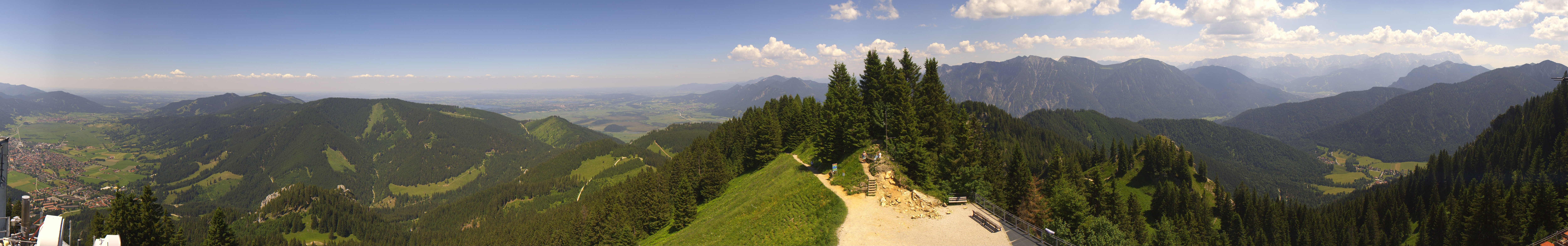 Archiv Foto Webcam Oberammergau - Laber Gipfel