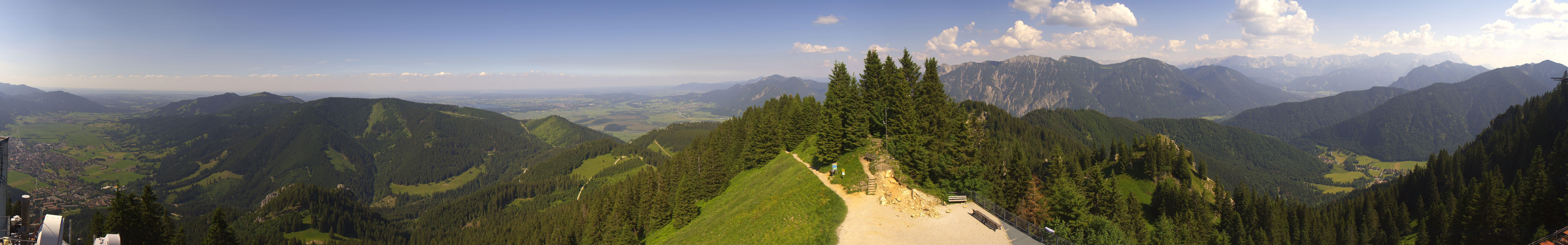 Archiv Foto Webcam Oberammergau - Laber Gipfel